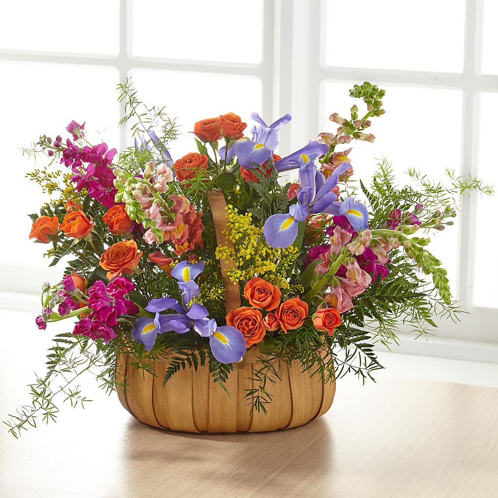 Garden of Life Basket –  South-east Flowers, Los Angeles CA