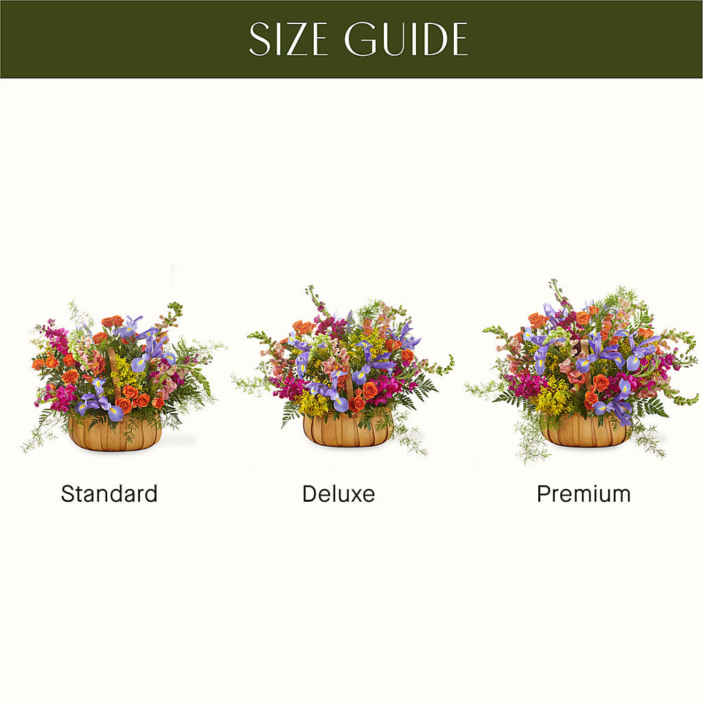 Garden of Life Basket –  South-east Flowers, Los Angeles CA