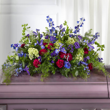 Always Treasured Casket Spray –  South-east Flowers, Los Angeles CA