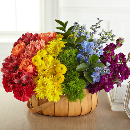 Prideful Basket –  South-east Flowers, Los Angeles CA