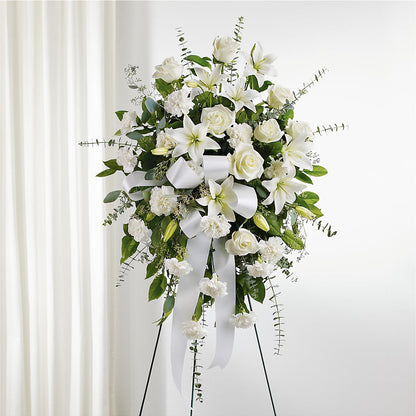 With Care Standing Spray –  South-east Flowers, Los Angeles CA
