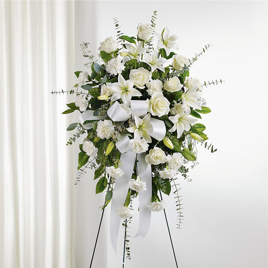 With Care Standing Spray –  South-east Flowers, Los Angeles CA