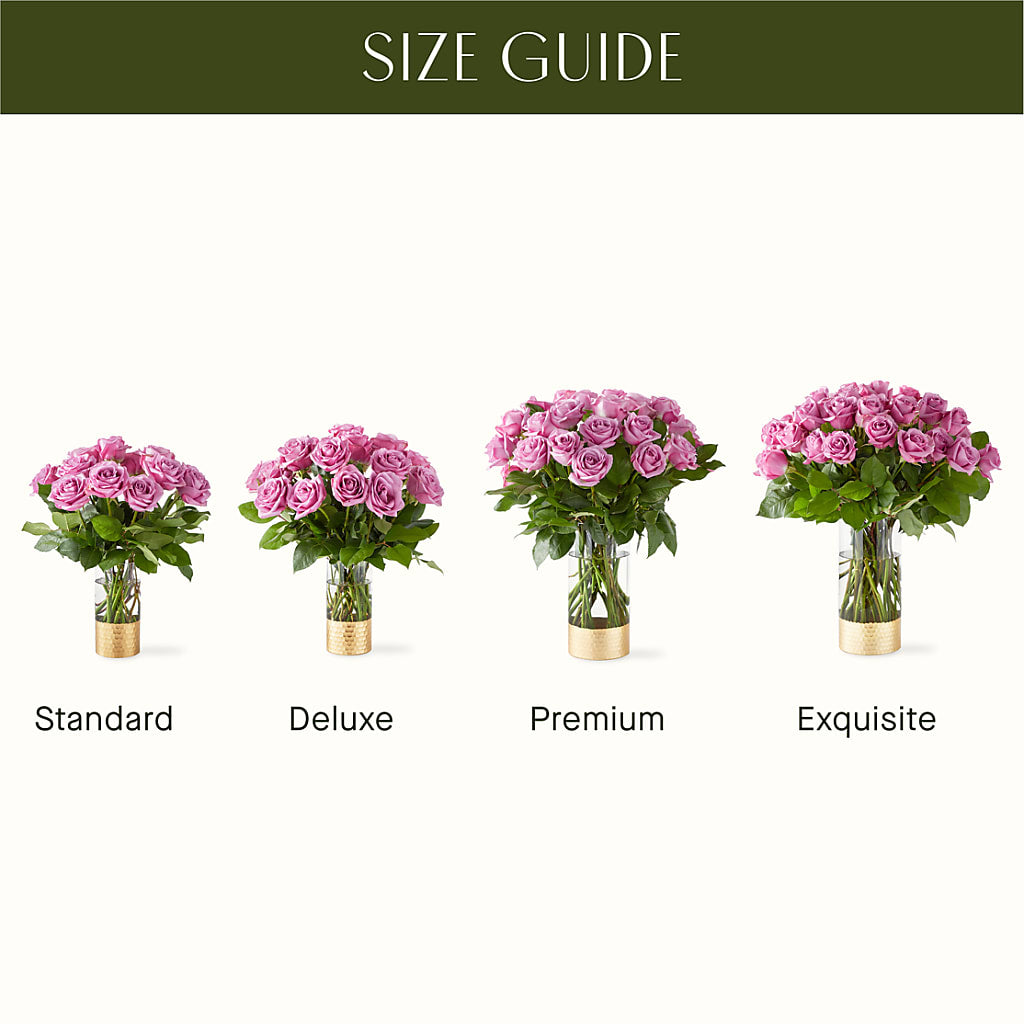 Secret Admirer Lavender Rose Bouquet –  South-east Flowers, Los Angeles CA