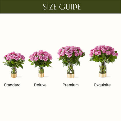 Secret Admirer Lavender Rose Bouquet –  South-east Flowers, Los Angeles CA
