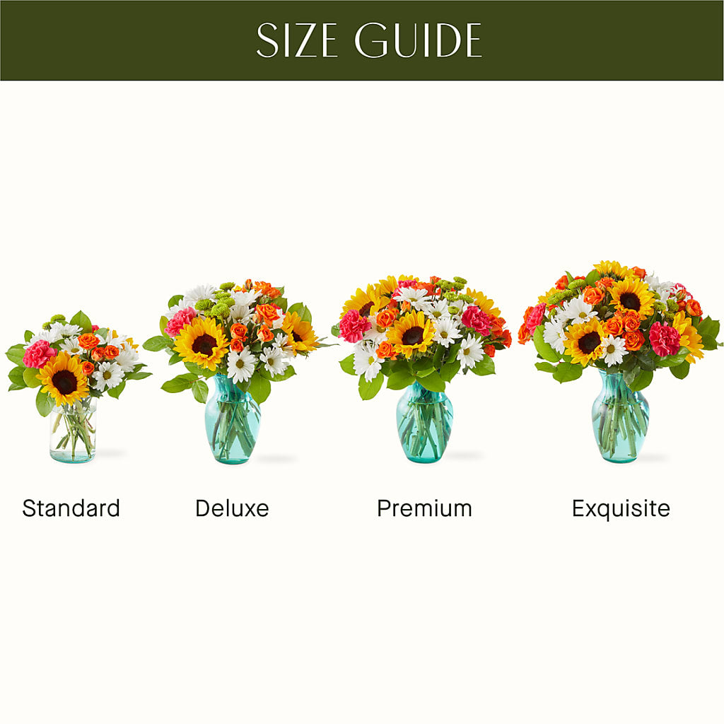 Sun-drenched Blooms Bouquet –  South-east Flowers, Los Angeles CA