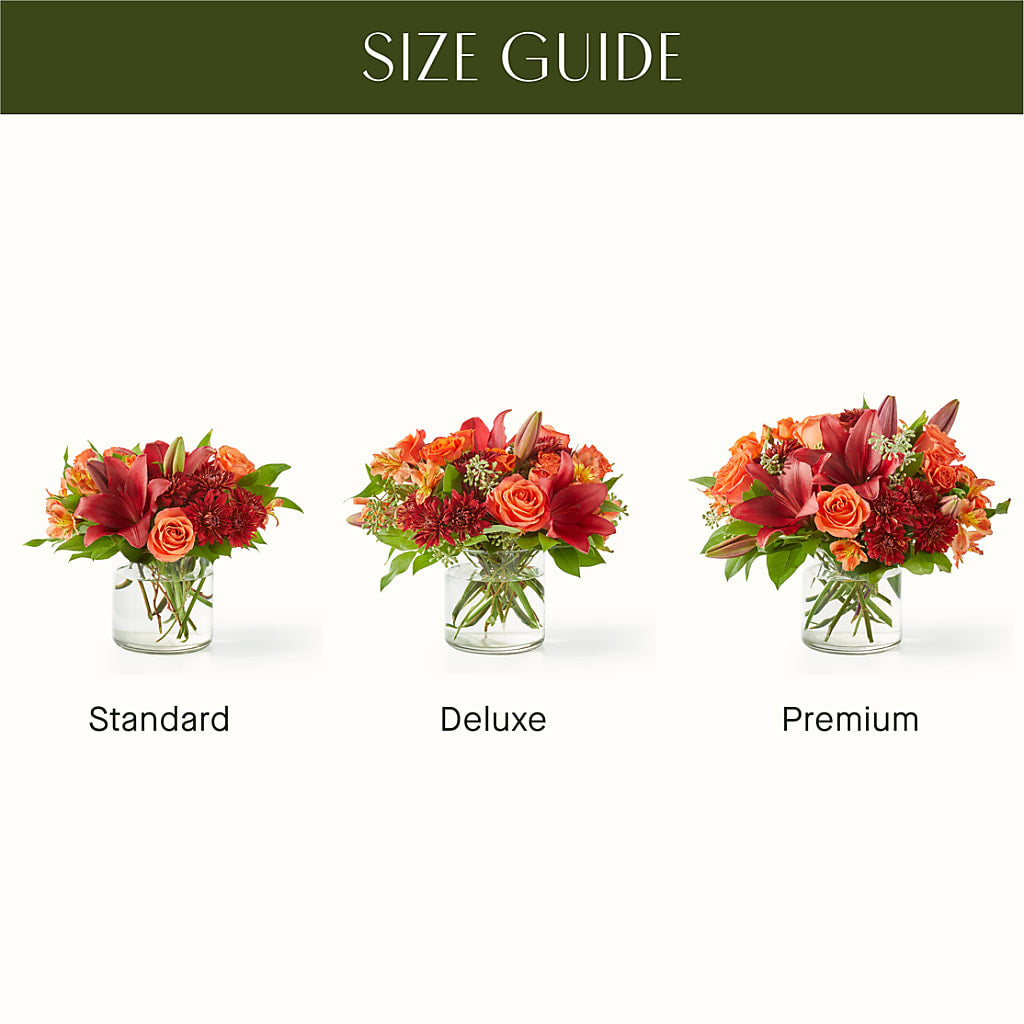 Crimson Leaves Bouquet –  South-east Flowers, Los Angeles CA