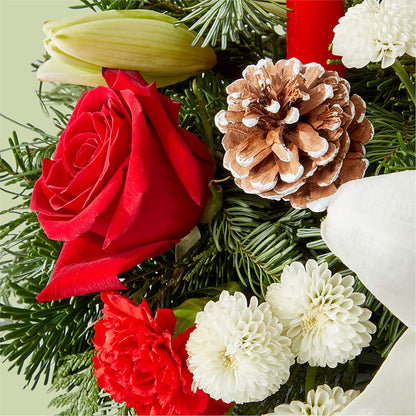 Seasonal Festivities Centerpiece –  South-east Flowers, Los Angeles CA