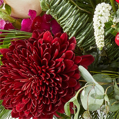 Cranberry Fizz Bouquet –  South-east Flowers, Los Angeles CA