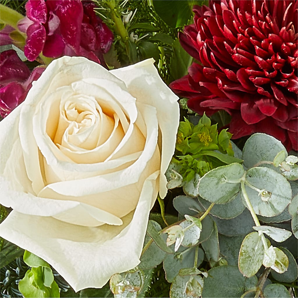 Cranberry Fizz Bouquet –  South-east Flowers, Los Angeles CA