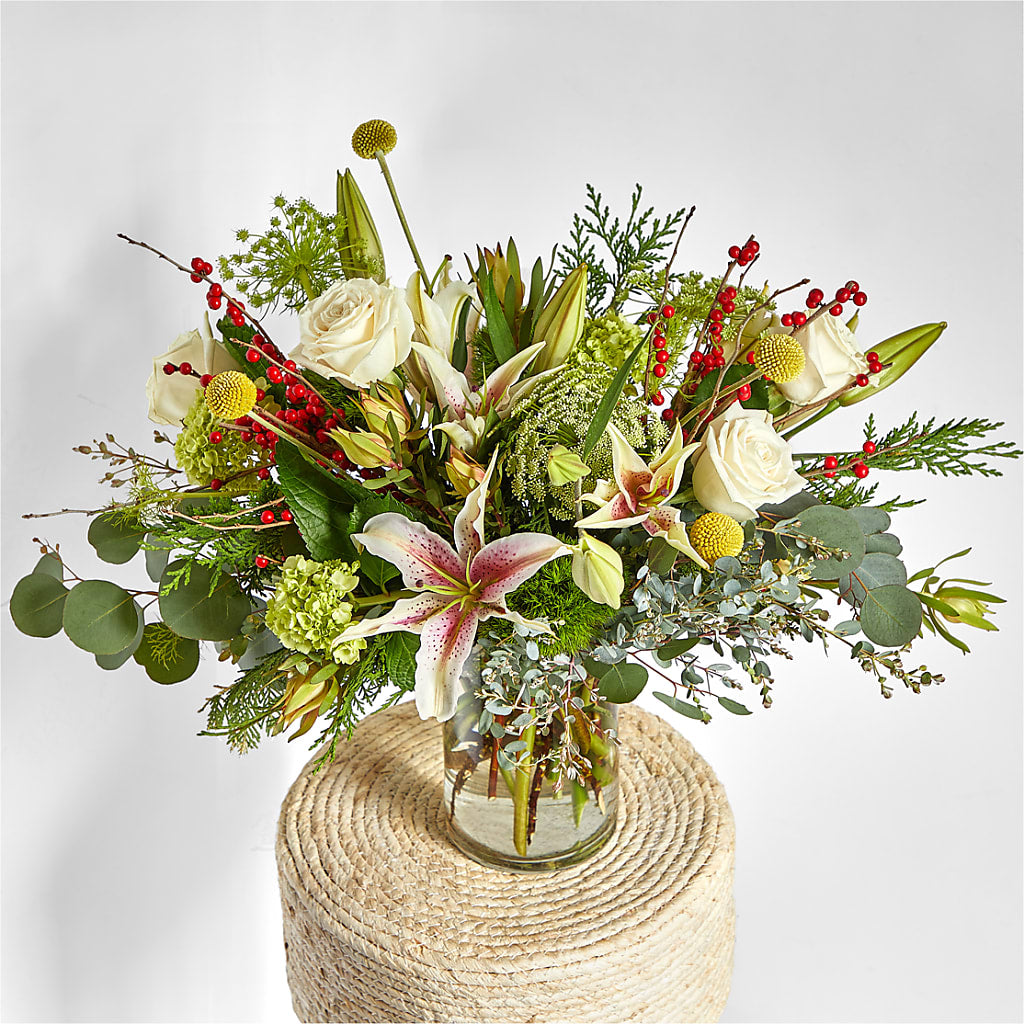 Berry & Bright Bouquet –  South-east Flowers, Los Angeles CA