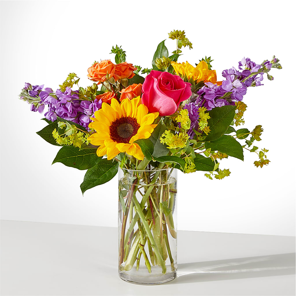 Vibrant Greetings Bouquet –  South-east Flowers, Los Angeles CA