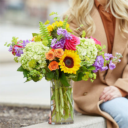 Vibrant Greetings Bouquet –  South-east Flowers, Los Angeles CA