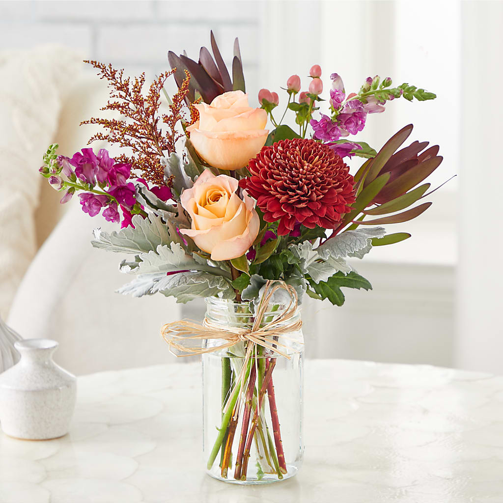 Moody Hues Bouquet –  South-east Flowers, Los Angeles CA
