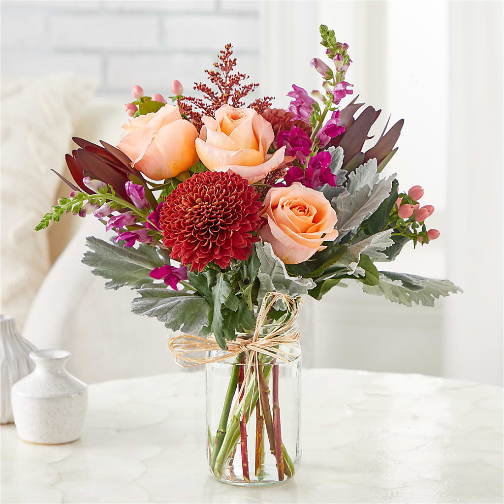 Moody Hues Bouquet –  South-east Flowers, Los Angeles CA