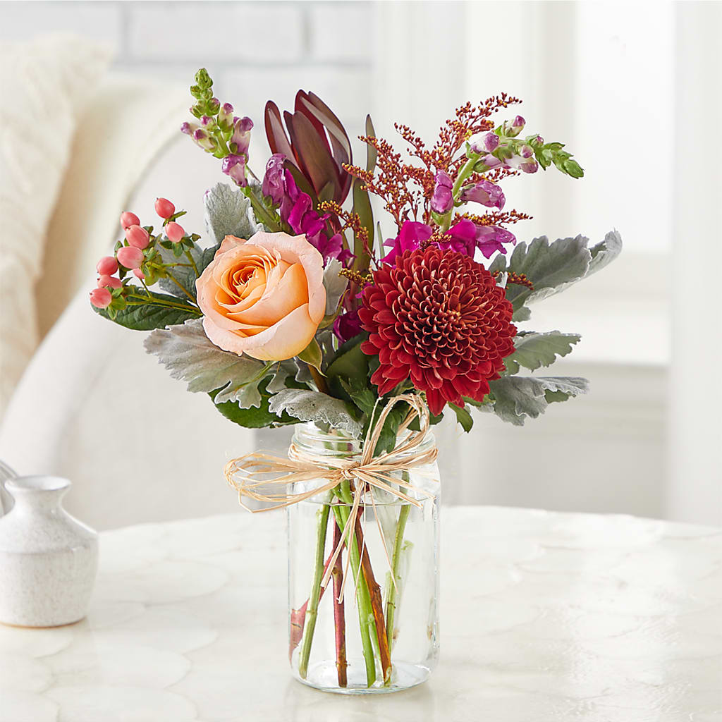 Moody Hues Bouquet –  South-east Flowers, Los Angeles CA