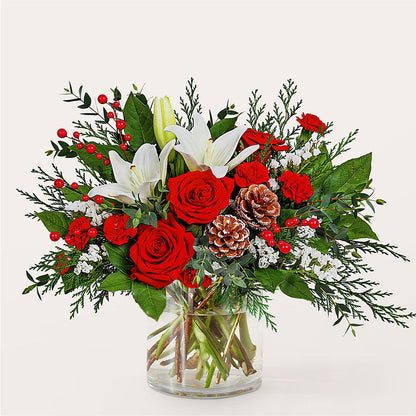 Best in Snow Bouquet –  South-east Flowers, Los Angeles CA