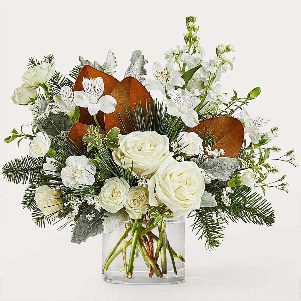 Fresh Snowfall Bouquet –  South-east Flowers, Los Angeles CA