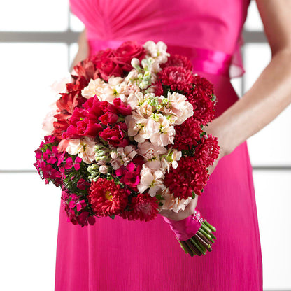 Pink Effervescence Bouquet –  South-east Flowers, Los Angeles CA