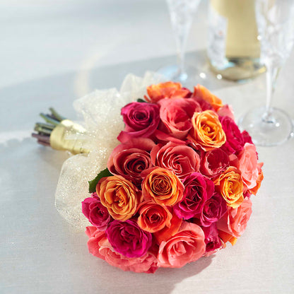 Sweet Roses Bouquet –  South-east Flowers, Los Angeles CA