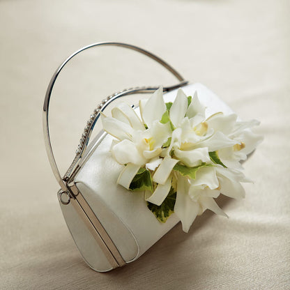 White Purse Decor –  South-east Flowers, Los Angeles CA