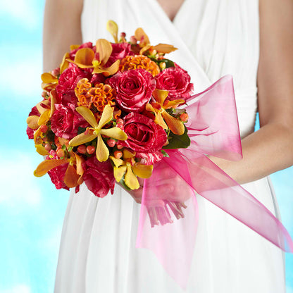 Brilliant Shades of Love Bouquet –  South-east Flowers, Los Angeles CA