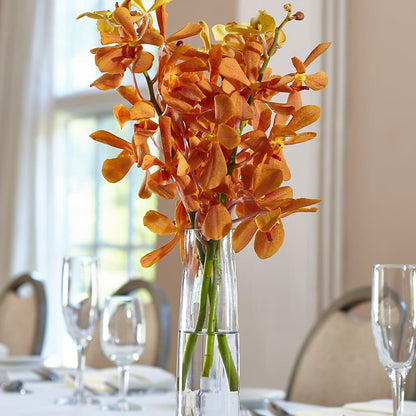 Orange Mokara Bud Vase –  South-east Flowers, Los Angeles CA